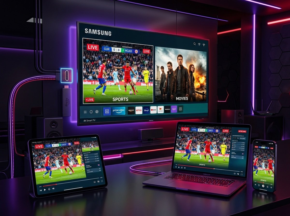 IPTV Zoro Multi-Device Streaming Ecosystem
