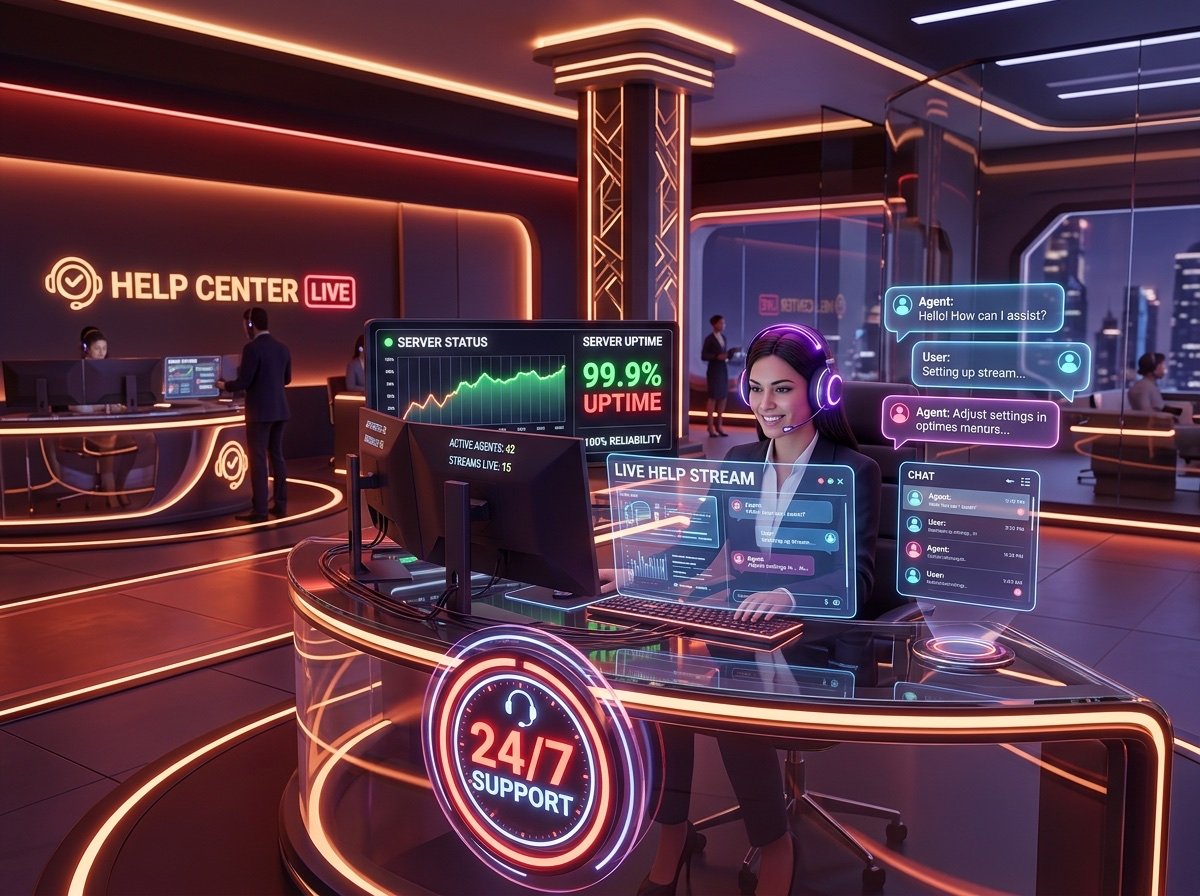 24/7 Customer Support Help Desk